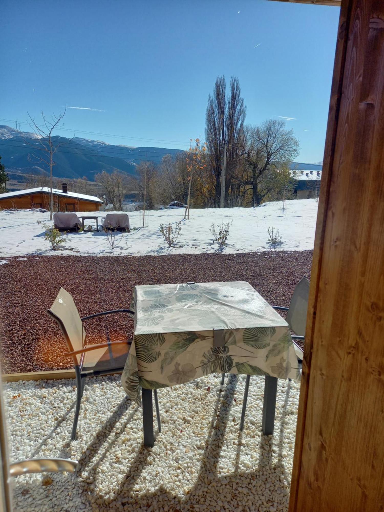 Eco-Logis Des Cabris Apartamento Font-Romeu-Odeillo-Via Exterior foto